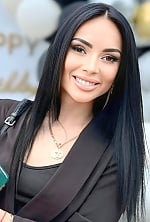 Ukrainian mail order bride Elina from Madrid with black hair and brown eye color - image 14