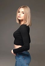 Ukrainian mail order bride Alina from Kyiv with blonde hair and blue eye color - image 9