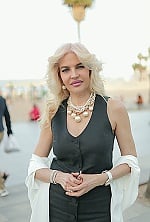 Ukrainian mail order bride Olga from Madrid with blonde hair and blue eye color - image 7