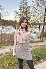 Ukrainian mail order bride Anastasiia from Ivano-Frankivsk with brunette hair and hazel eye color - image 5