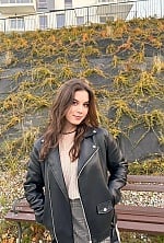 Ukrainian mail order bride Anastasiia from Ivano-Frankivsk with brunette hair and hazel eye color - image 2