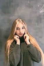 Ukrainian mail order bride Alina from Portland with blonde hair and blue eye color - image 7