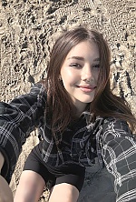 Ukrainian mail order bride Khristina from Ivano-Frankivsk with light brown hair and green eye color - image 19