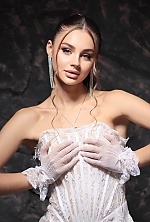 Ukrainian mail order bride Veronika from Dnipro with light brown hair and black eye color - image 7