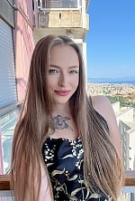 Ukrainian mail order bride Anastasiia from Kyiv with light brown hair and grey eye color - image 5