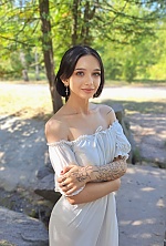 Ukrainian mail order bride Valeriia from Cherkasy with black hair and green eye color - image 8