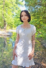 Ukrainian mail order bride Valeriia from Cherkasy with black hair and green eye color - image 7