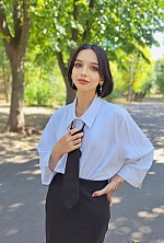 Ukrainian mail order bride Valeriia from Cherkasy with black hair and green eye color - image 10