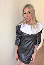 Ukrainian mail order bride Natalia from Tallinn with blonde hair and grey eye color - image 2