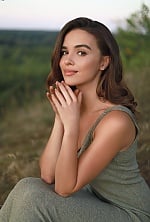 Ukrainian mail order bride Marina from Kyiv with light brown hair and hazel eye color - image 9