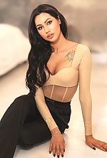 Ukrainian mail order bride Valeria from Kyiv with black hair and hazel eye color - image 11