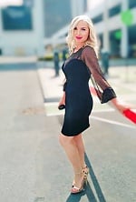 Ukrainian mail order bride Natalya from Las Vegas with blonde hair and grey eye color - image 2