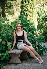 Ukrainian mail order bride Yulia from Lviv with blonde hair and black eye color - image 8