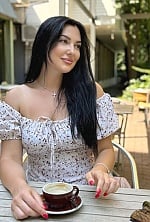 Ukrainian mail order bride Lilia from Kyiv with brunette hair and hazel eye color - image 3