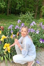 Ukrainian mail order bride Kateryna from Kyiv with blonde hair and blue eye color - image 14