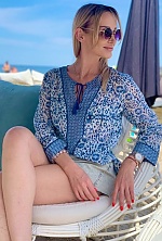 Ukrainian mail order bride Kateryna from Kyiv with blonde hair and blue eye color - image 12