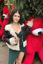 Ukrainian mail order bride Polina from Ivano-Frankivsk with black hair and green eye color - image 12