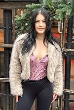 Ukrainian mail order bride Polina from Ivano-Frankivsk with black hair and green eye color - image 14