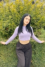 Ukrainian mail order bride Polina from Ivano-Frankivsk with black hair and green eye color - image 3