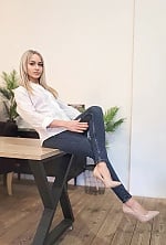 Ukrainian mail order bride Marina from Warsaw with blonde hair and grey eye color - image 26