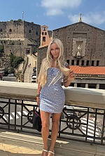Ukrainian mail order bride Marina from Warsaw with blonde hair and grey eye color - image 8