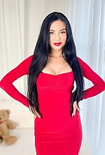 Ukrainian mail order bride Alena from Kremenchug with black hair and brown eye color - image 7