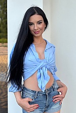 Ukrainian mail order bride Alena from Kremenchug with black hair and brown eye color - image 29