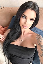 Ukrainian mail order bride Daria from Kyiv with black hair and blue eye color - image 9