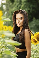 Ukrainian mail order bride Alena from Kyiv with brunette hair and green eye color - image 6