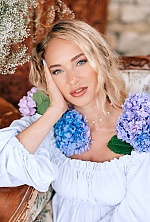 Ukrainian mail order bride Victoria from Kyiv with blonde hair and blue eye color - image 5