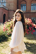 Ukrainian mail order bride Diana from Lviv with light brown hair and blue eye color - image 14