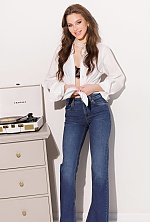 Ukrainian mail order bride Polina from Ternopil with brunette hair and blue eye color - image 11