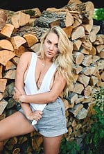 Ukrainian mail order bride Kseniya from Cherkasy with blonde hair and blue eye color - image 8