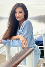 Ukrainian mail order bride Marina from Vienna with brunette hair and grey eye color - image 15