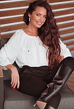 Ukrainian mail order bride Marina from Vienna with brunette hair and grey eye color - image 13