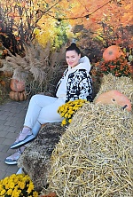 Ukrainian mail order bride Katherine from Donetsk with black hair and green eye color - image 4