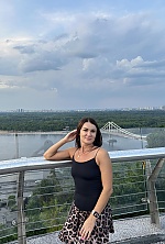 Ukrainian mail order bride Olga from Lviv with black hair and brown eye color - image 6