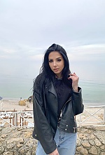 Ukrainian mail order bride Aastasiia from Odesa with black hair and brown eye color - image 5