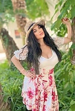 Ukrainian mail order bride Lesya from Kyiv with black hair and green eye color - image 3