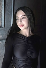 Ukrainian mail order bride Ilona from Ivano-Frankivsk with black hair and green eye color - image 4