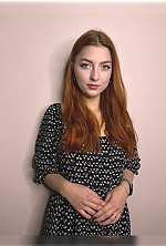 Ukrainian mail order bride Anna from Odesa with red hair and grey eye color - image 5