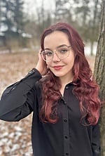 Ukrainian mail order bride Olesia from Ivano-Frankivsk with red hair and grey eye color - image 8