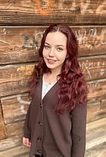 Ukrainian mail order bride Olesia from Ivano-Frankivsk with red hair and grey eye color - image 6