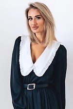 Ukrainian mail order bride Olena from Ternopil with blonde hair and brown eye color - image 2