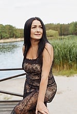 Ukrainian mail order bride Liliya from Kyiv with black hair and brown eye color - image 6