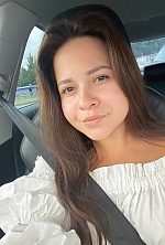 Ukrainian mail order bride Ruslana from Toronto with black hair and brown eye color - image 3