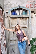 Ukrainian mail order bride Matthana from Bangkok with auburn hair and brown eye color - image 8