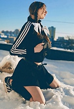 Ukrainian mail order bride Marina from Kyiv with brunette hair and blue eye color - image 21