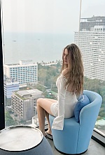 Ukrainian mail order bride Marina from Kyiv with brunette hair and blue eye color - image 25