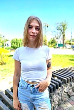Ukrainian mail order bride Valeriya from Cherkasy with blonde hair and blue eye color - image 5